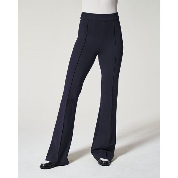 Spanx The Perfect Pant Hi Rise Flare Size Medium Classic Navy Blue - Picture 2 of 12